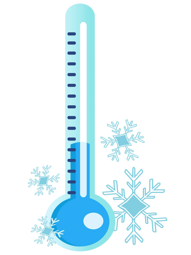 Cold Thermometer clipart
