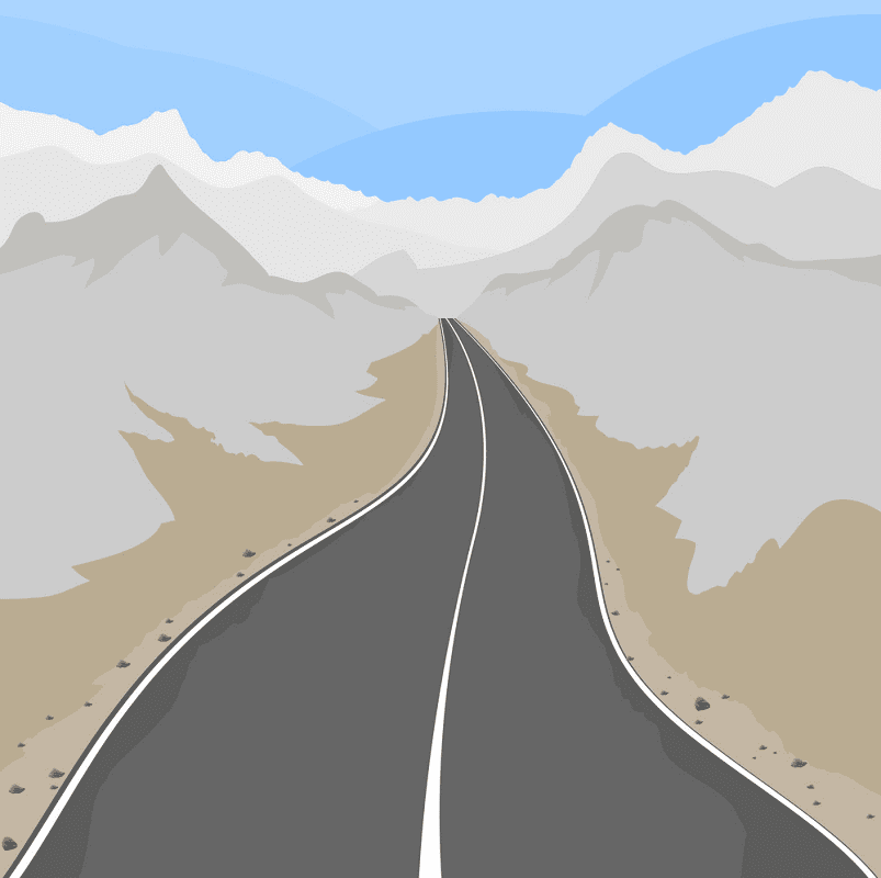 Country Road clipart png