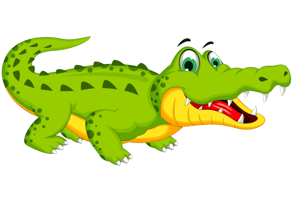 Cute Alligator clipart transparent 2