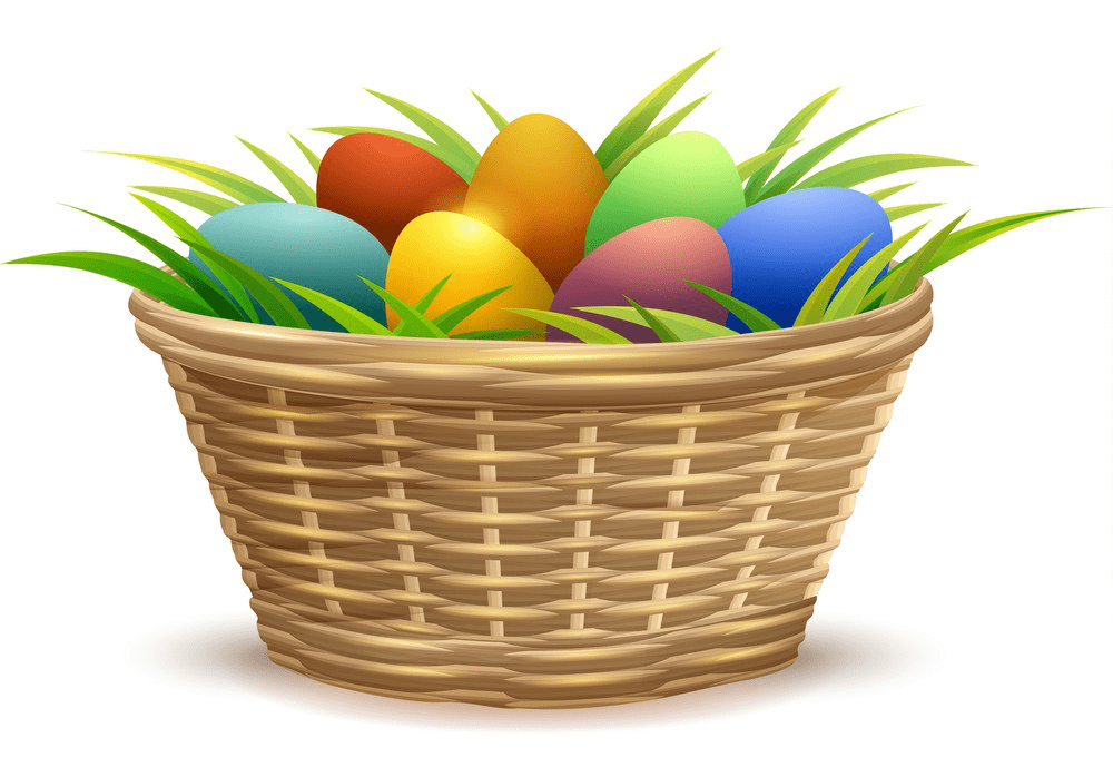 Easter Basket clipart 2
