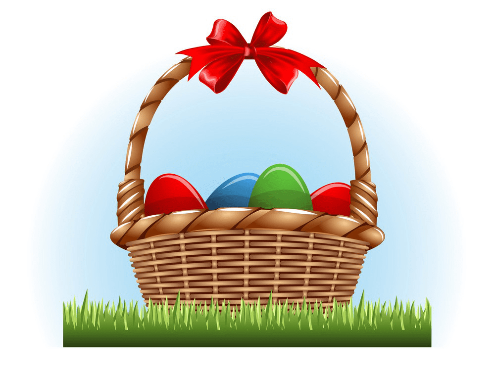 Easter Basket clipart 4