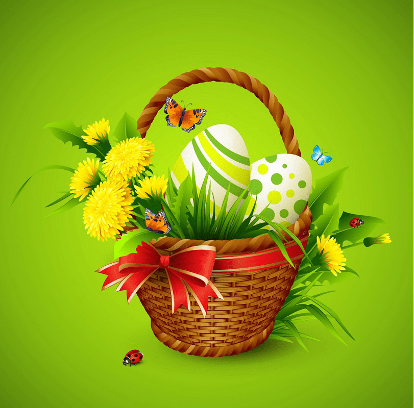 Easter Basket clipart 5