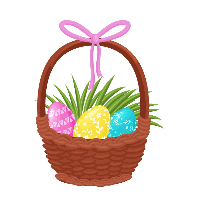 Easter Basket clipart free 3