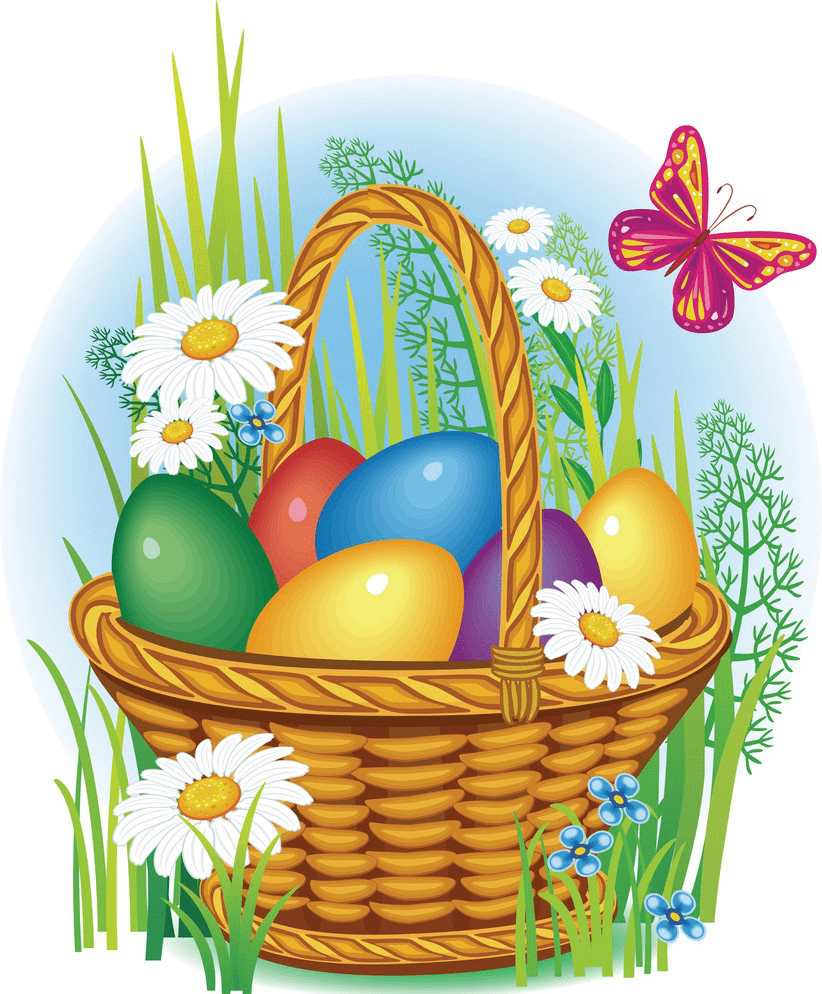 Easter Basket clipart picture