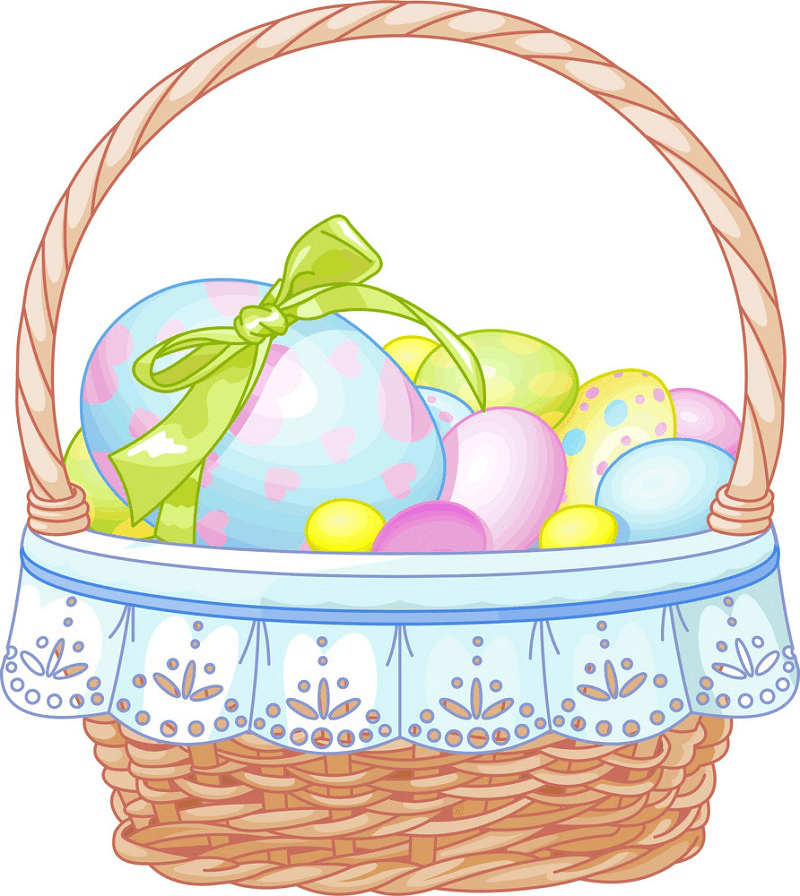 Easter Basket clipart png