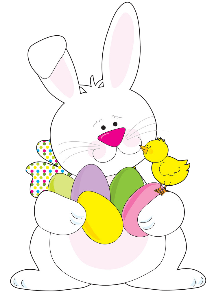 Easter Rabbit clipart transparent