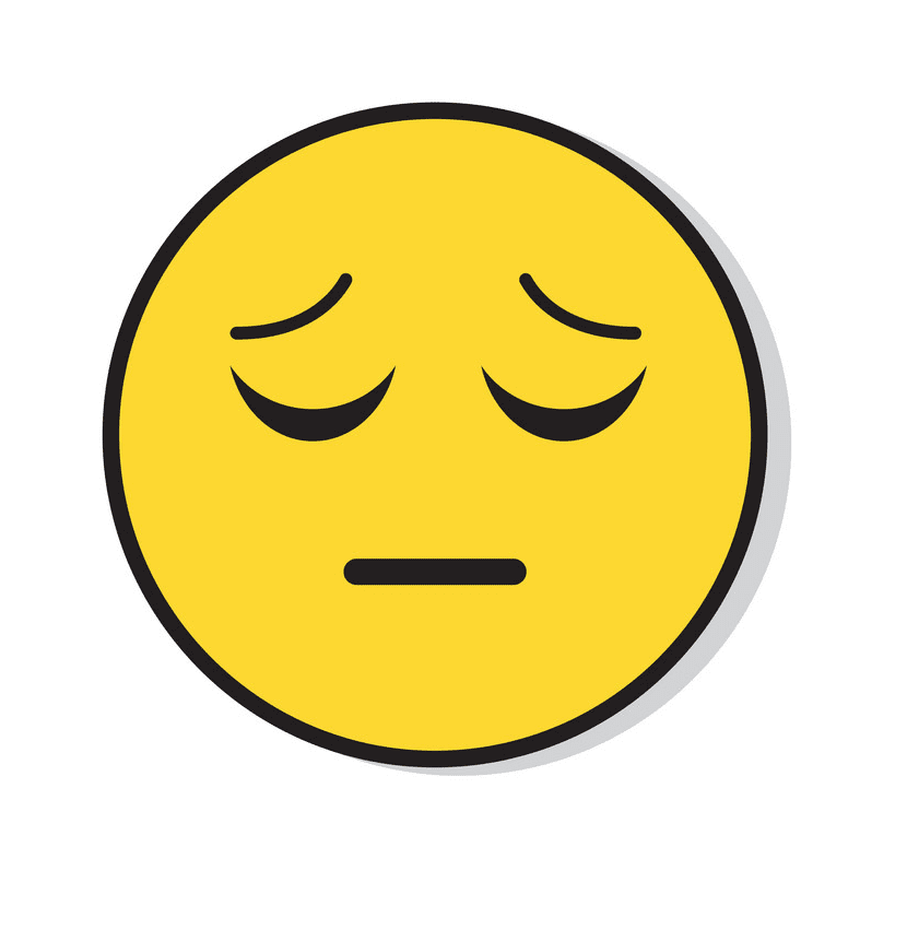 Emoji Sad Face clipart