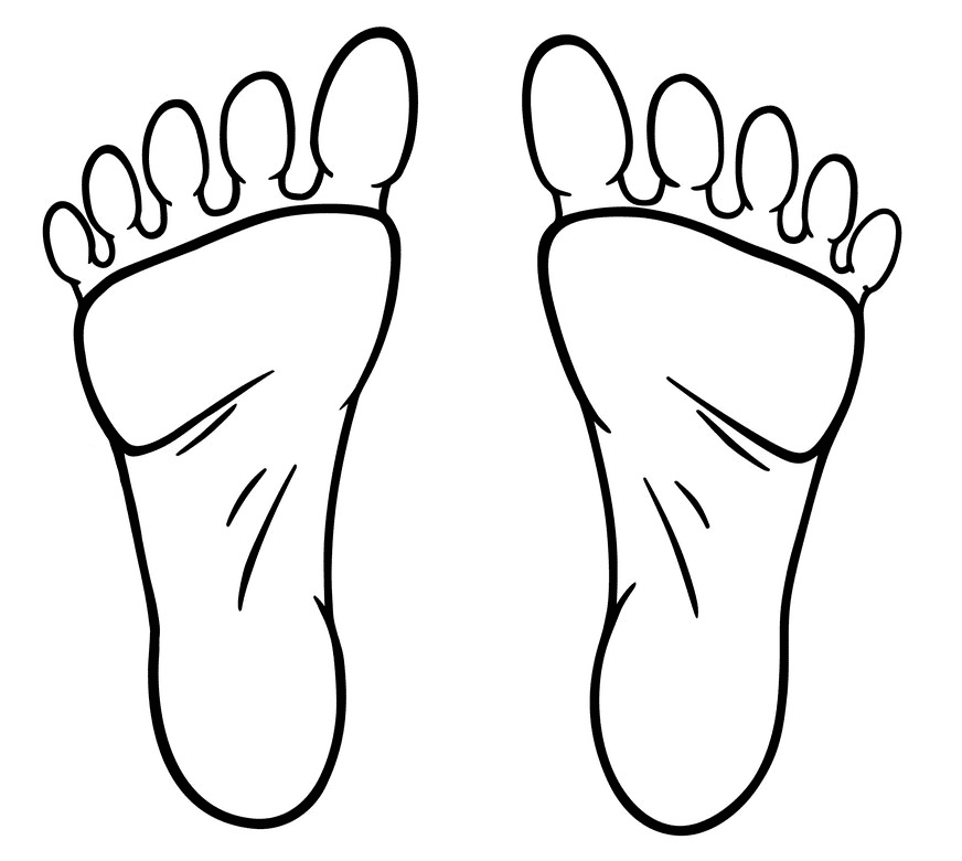 Feet clipart 7