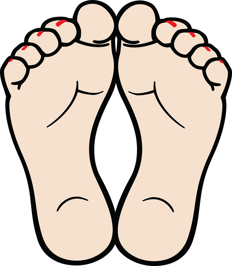 Feet clipart transparent 1