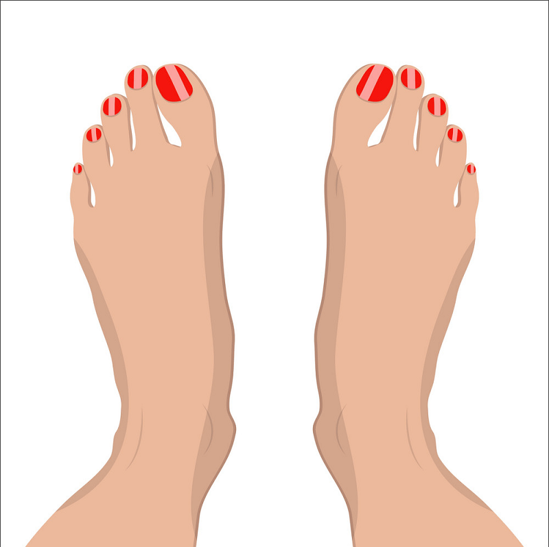 Female Feet clipart