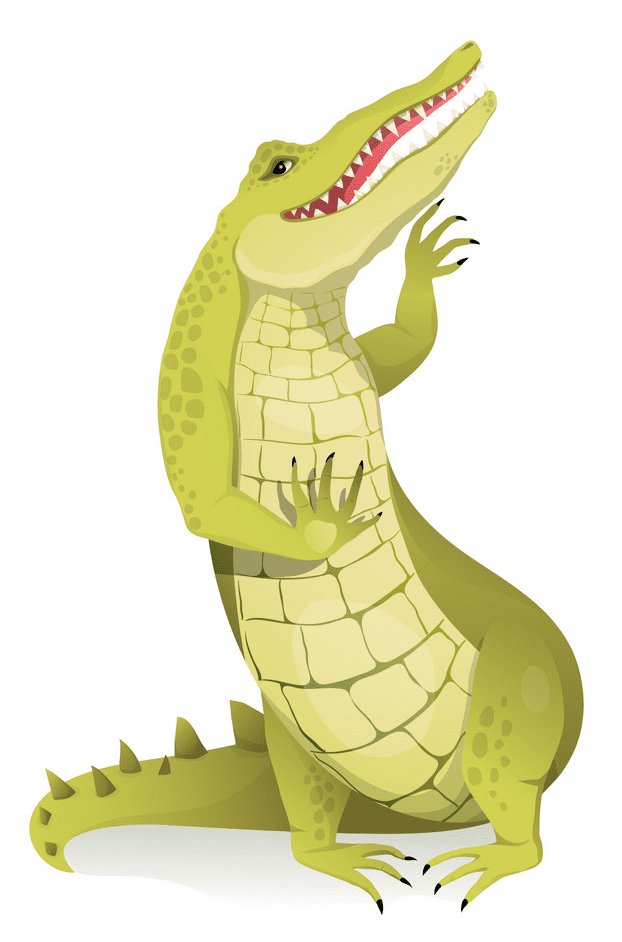 Free Alligator clipart 1