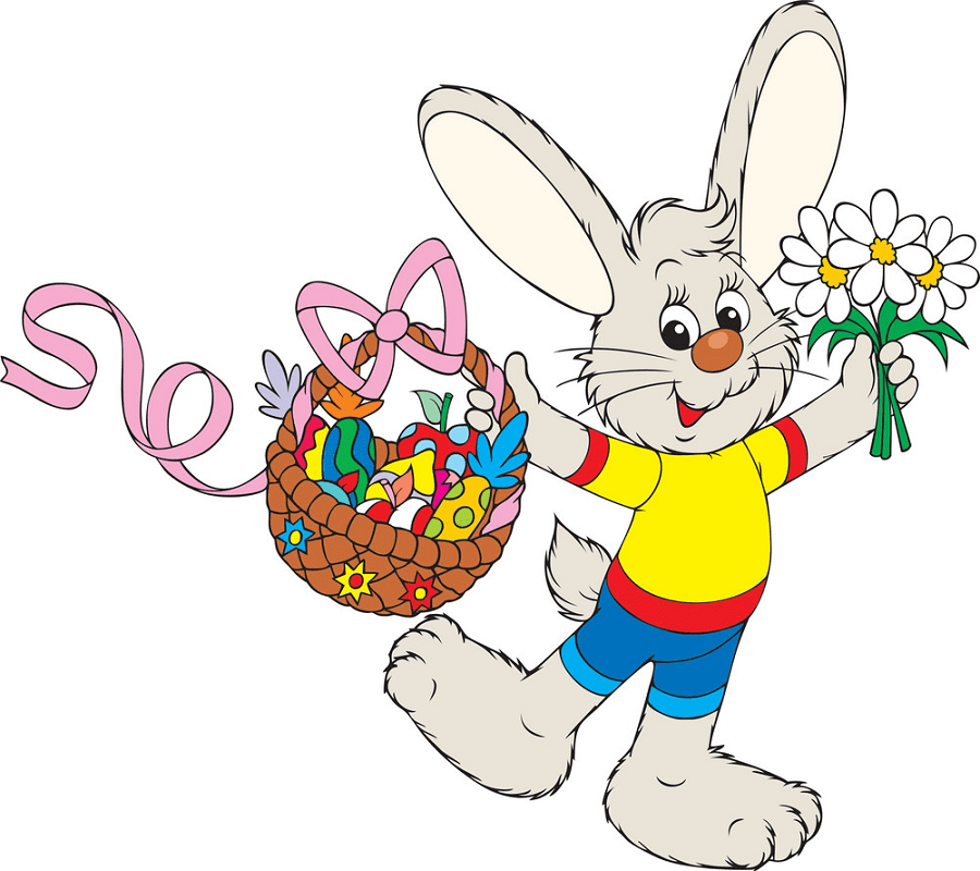Free Easter Rabbit clipart