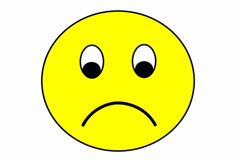 Free Sad Face Emoji clipart