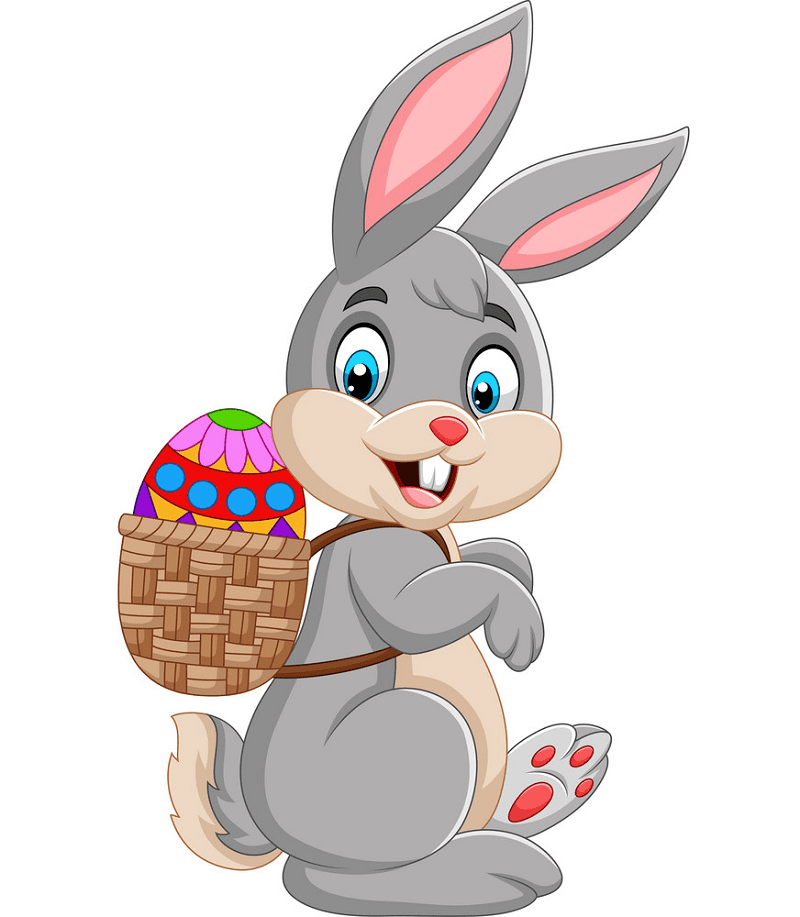 Happy Easter Bunny clipart