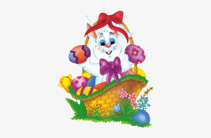 Happy Easter Rabbit clipart png