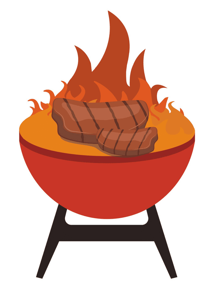 Hot Grill clipart free