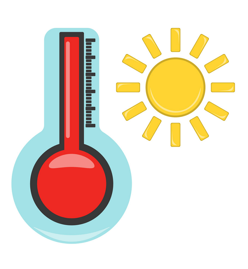 Hot Thermometer clipart 2