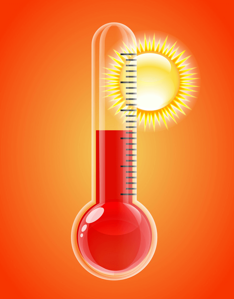 Hot Thermometer clipart 3