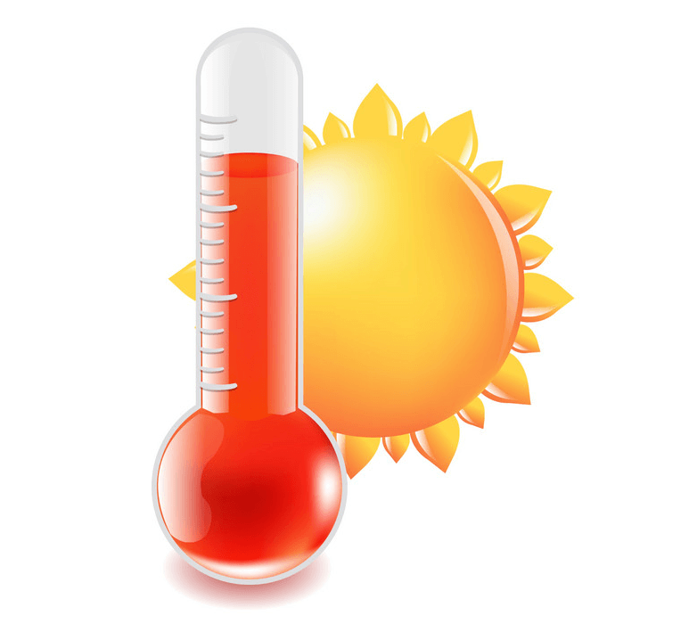 Hot Thermometer clipart 4