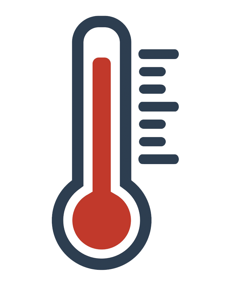 Icon Thermometer clipart transparent
