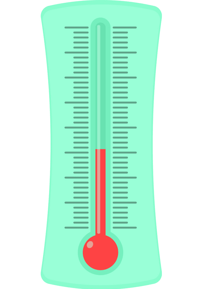 Icon Weather Thermometer clipart