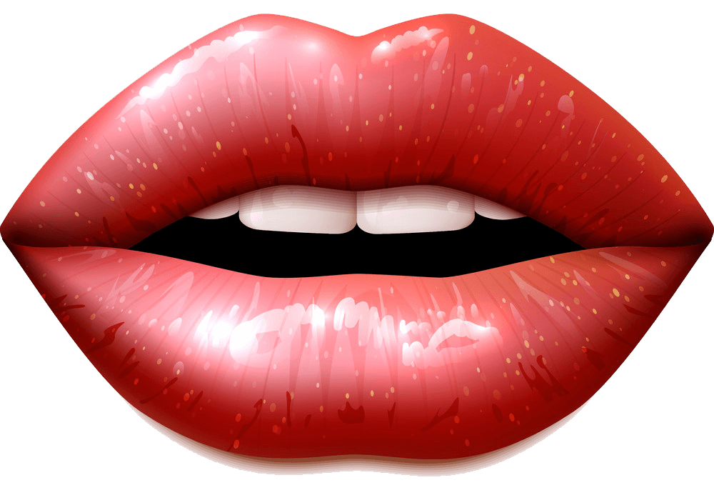 Lips clipart transparent 1