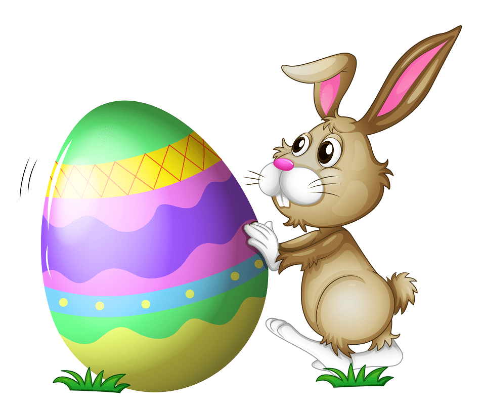 Lovely Easter Bunny clipart png