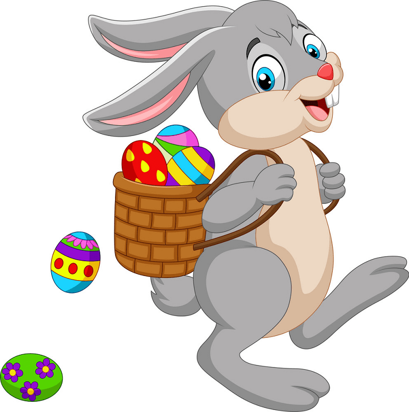 Lovely Easter Bunny clipart