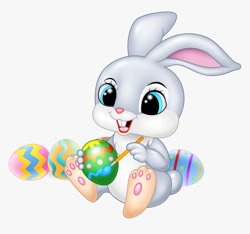 Lovely Easter Rabbit clipart png