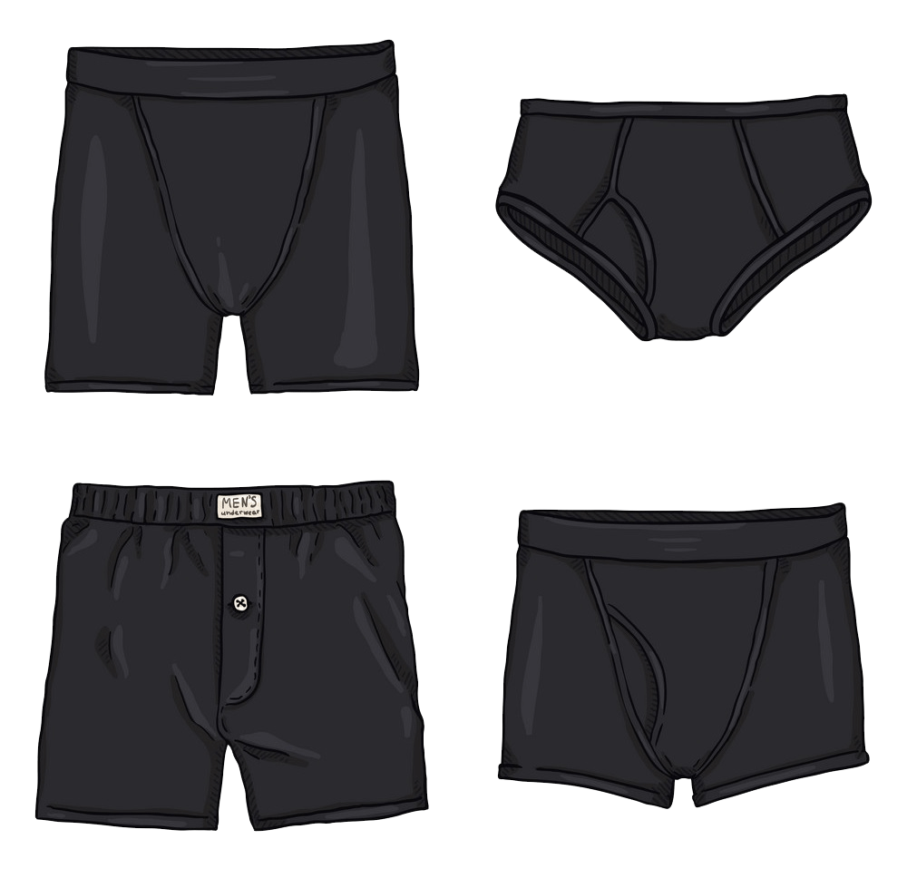 Men Underwear clipart transparent 3
