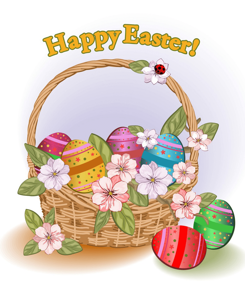 Normal Easter Basket clipart free