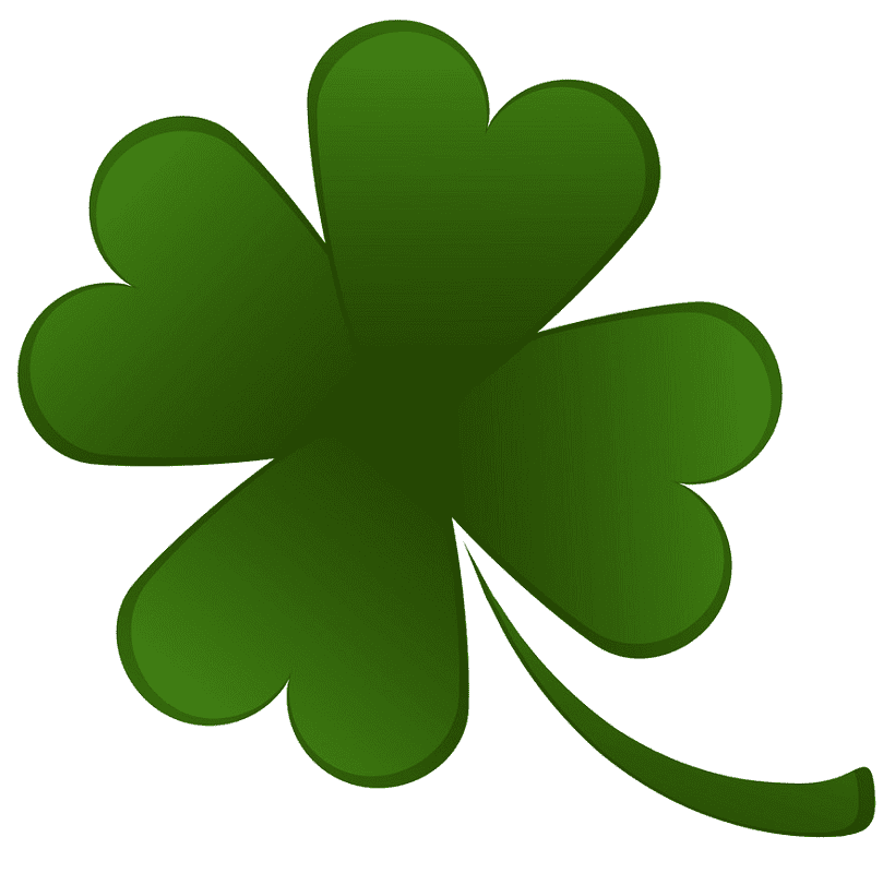 Normal Four Leaf Clover clipart free