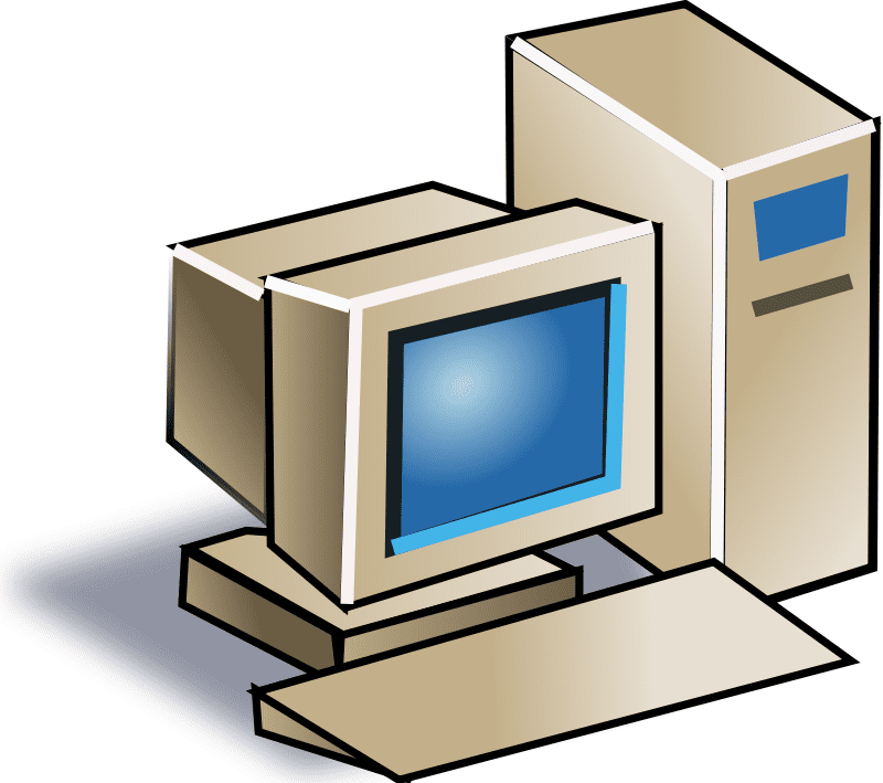 Old Computer clipart png