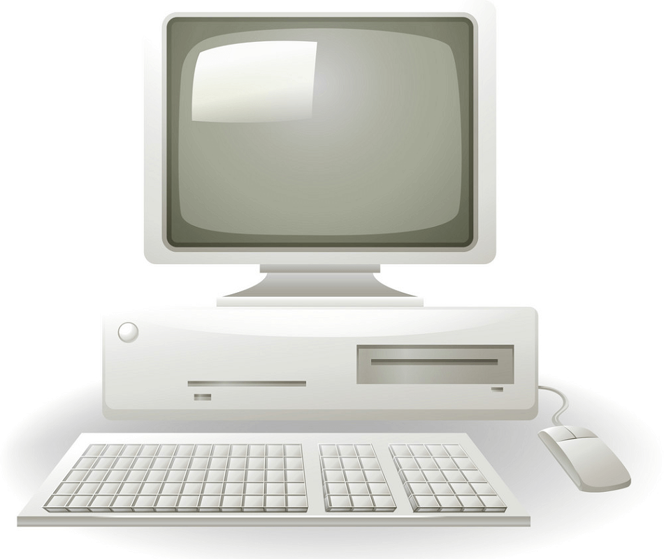 Old Computer clipart