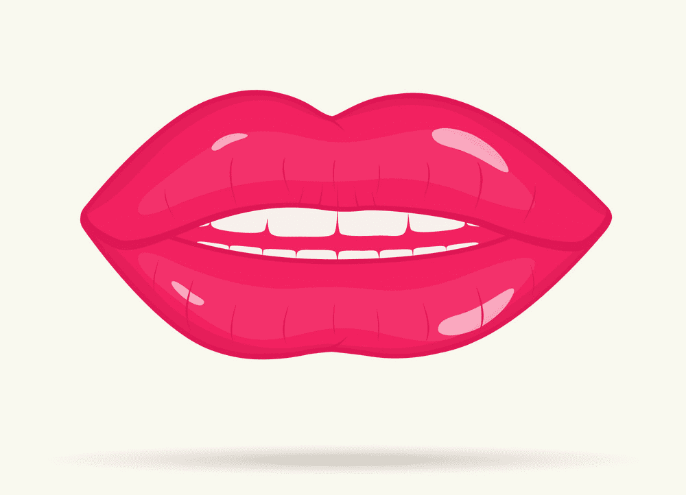 Pink Lips clipart 1