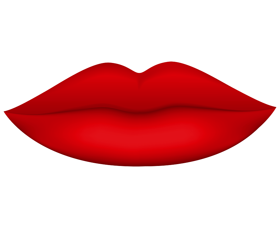 Red Lips clipart 2