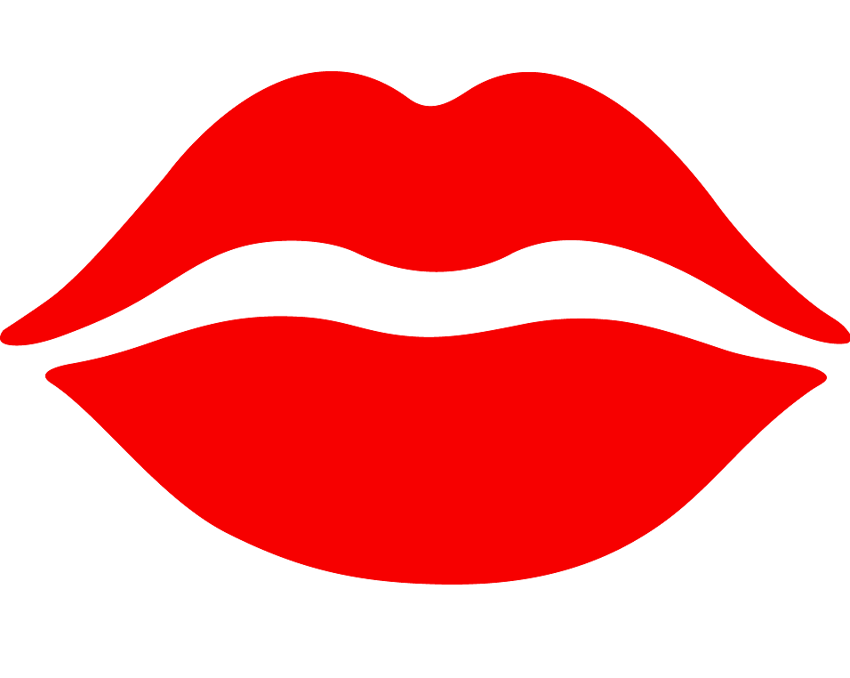 Red Lips clipart 4