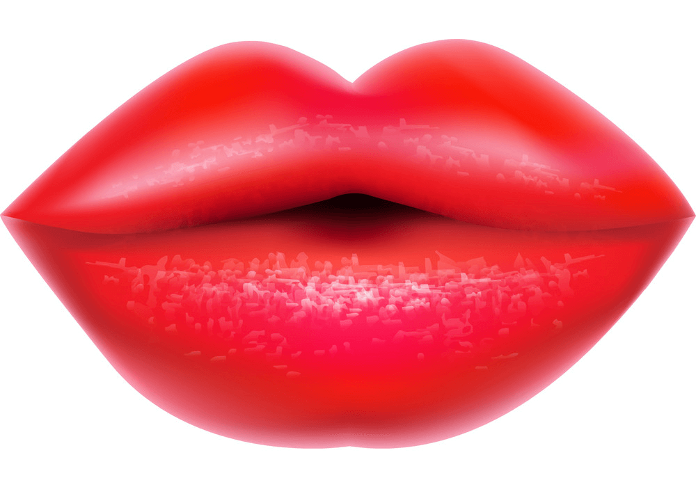 Red Lips clipart png
