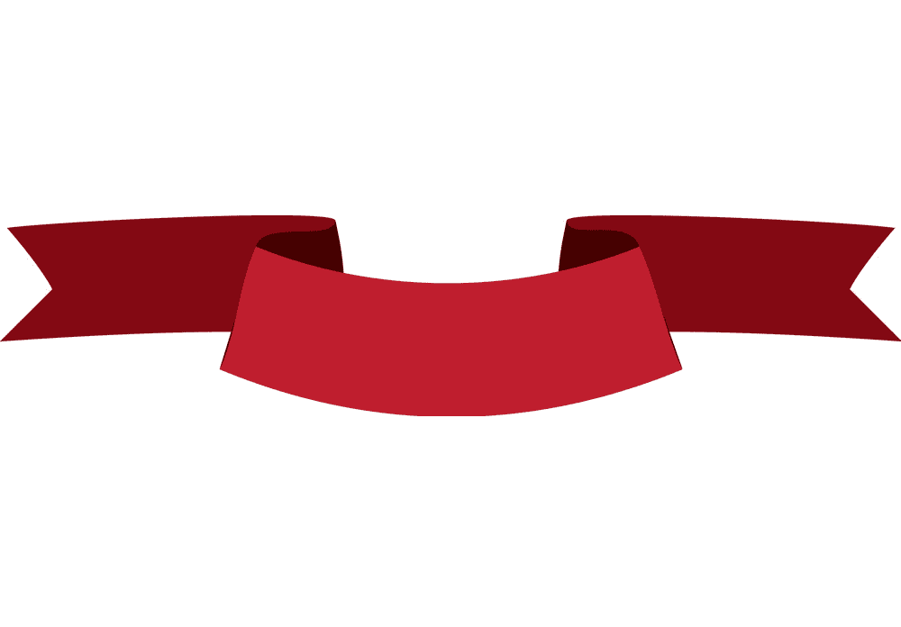 Red Ribbon Banner clipart png