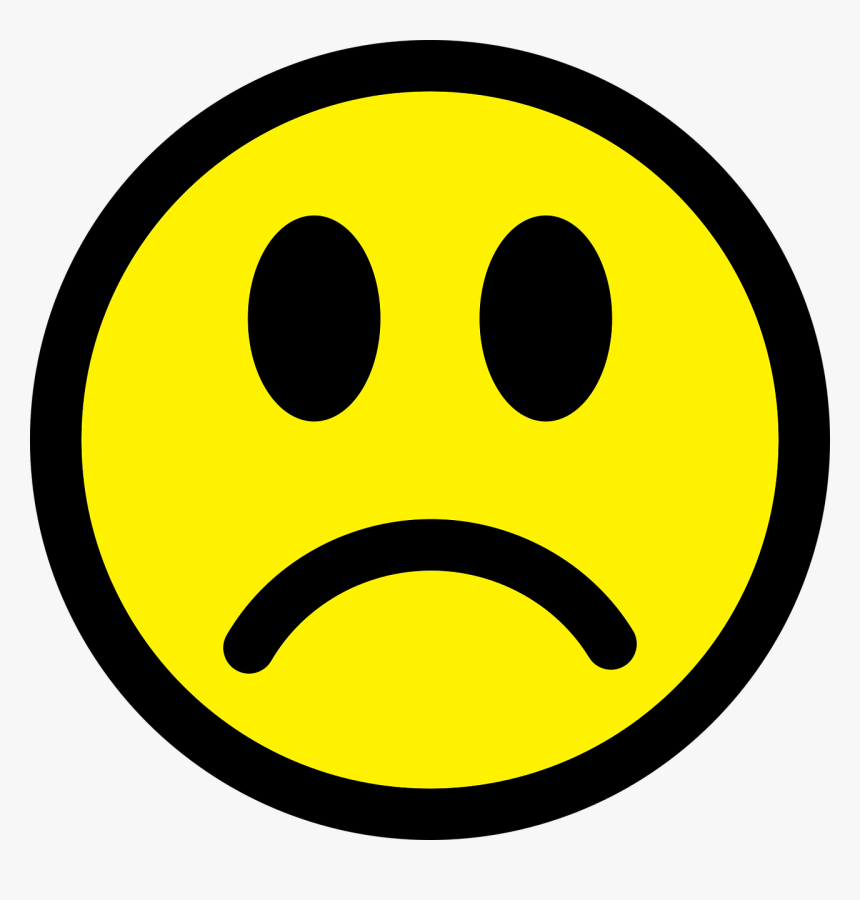 Sad Face Emoji clipart 3
