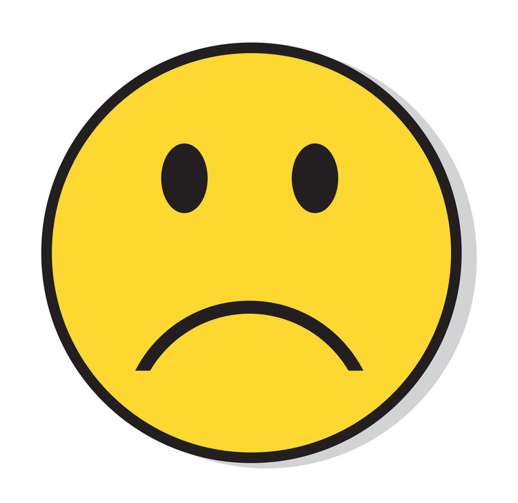 Sad Face Emoji clipart free