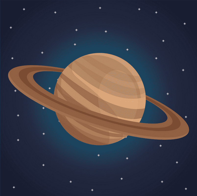 Saturn Planet clipart free