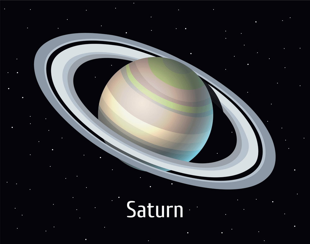 Saturn clipart 3