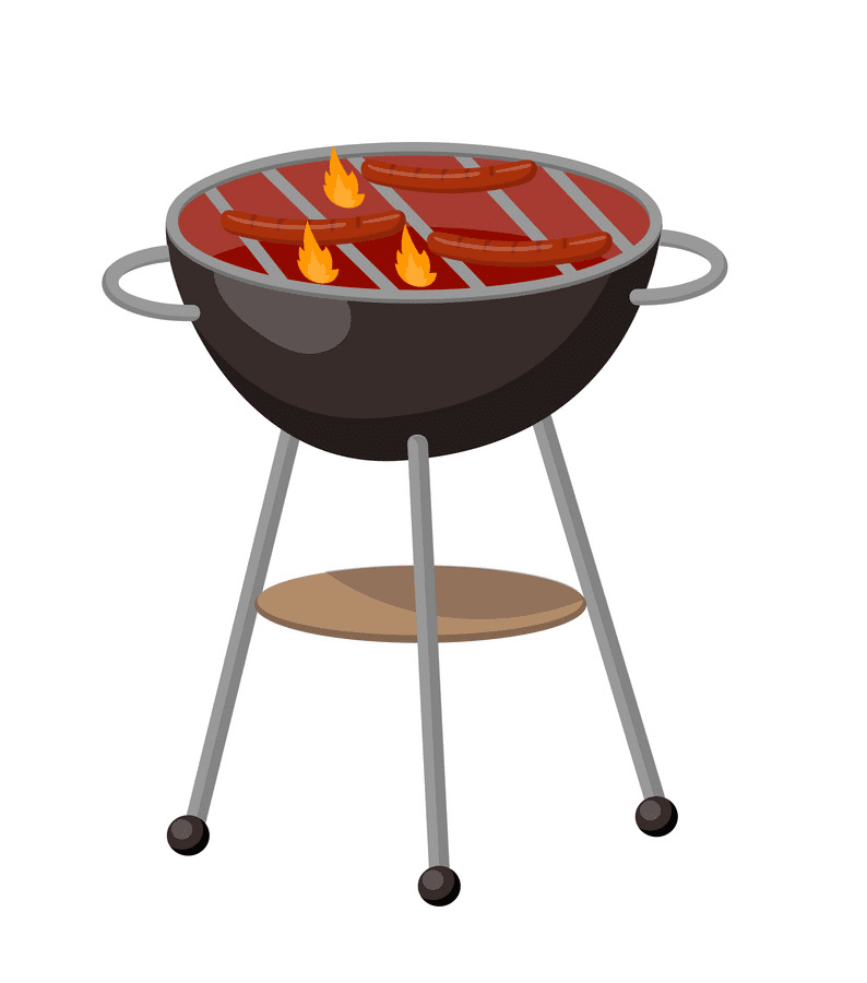 Simple Grill clipart free