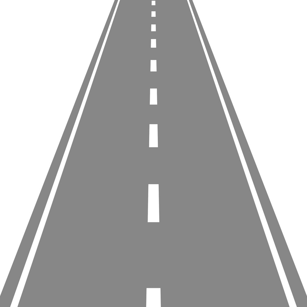 Straight Road clipart 1