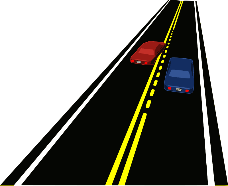 Straight Road clipart 6
