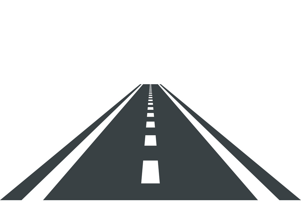 Straight Road clipart