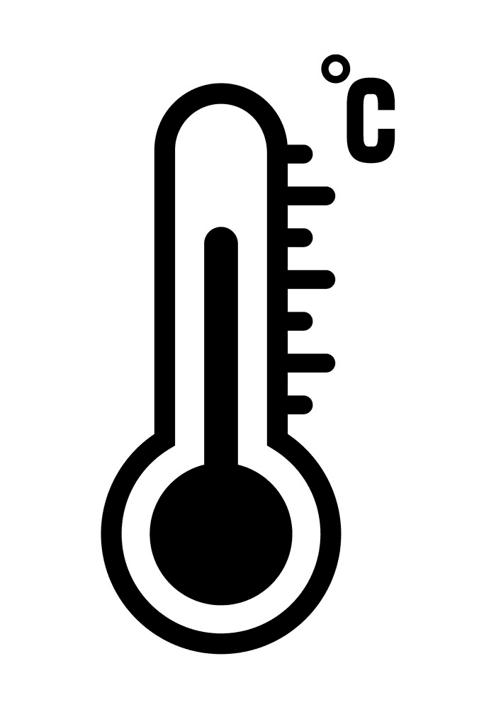 Thermometer Clipart Black and White 3