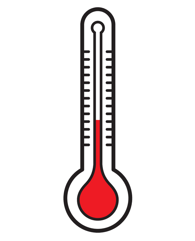 Thermometer clipart transparent