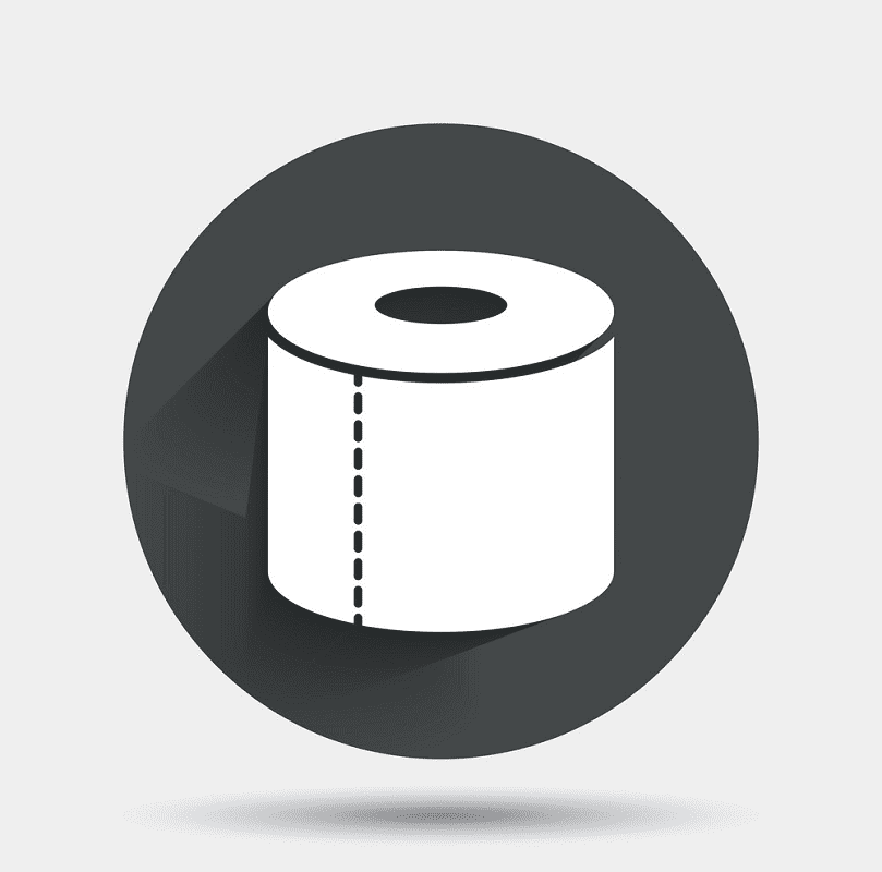 Toilet Paper Icon clipart